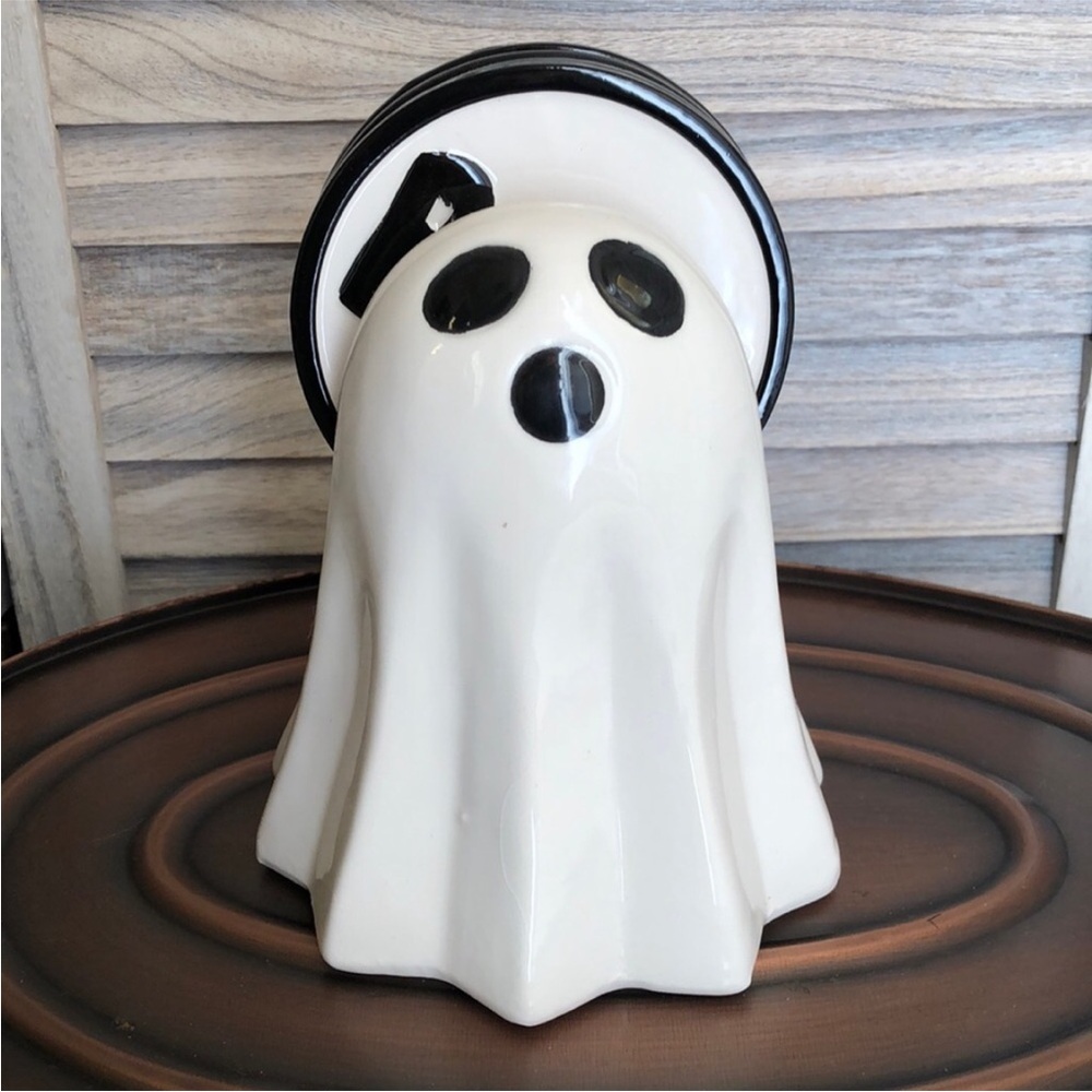 Coasters with a Ghost Shaped Ceramic holder